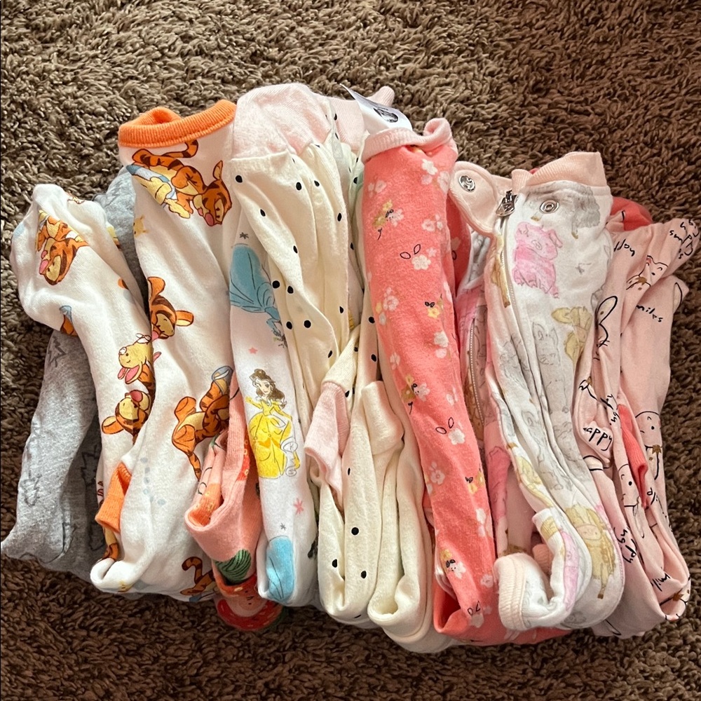 Mystery Pack - Set of 9 Sleepers 0-3 months
